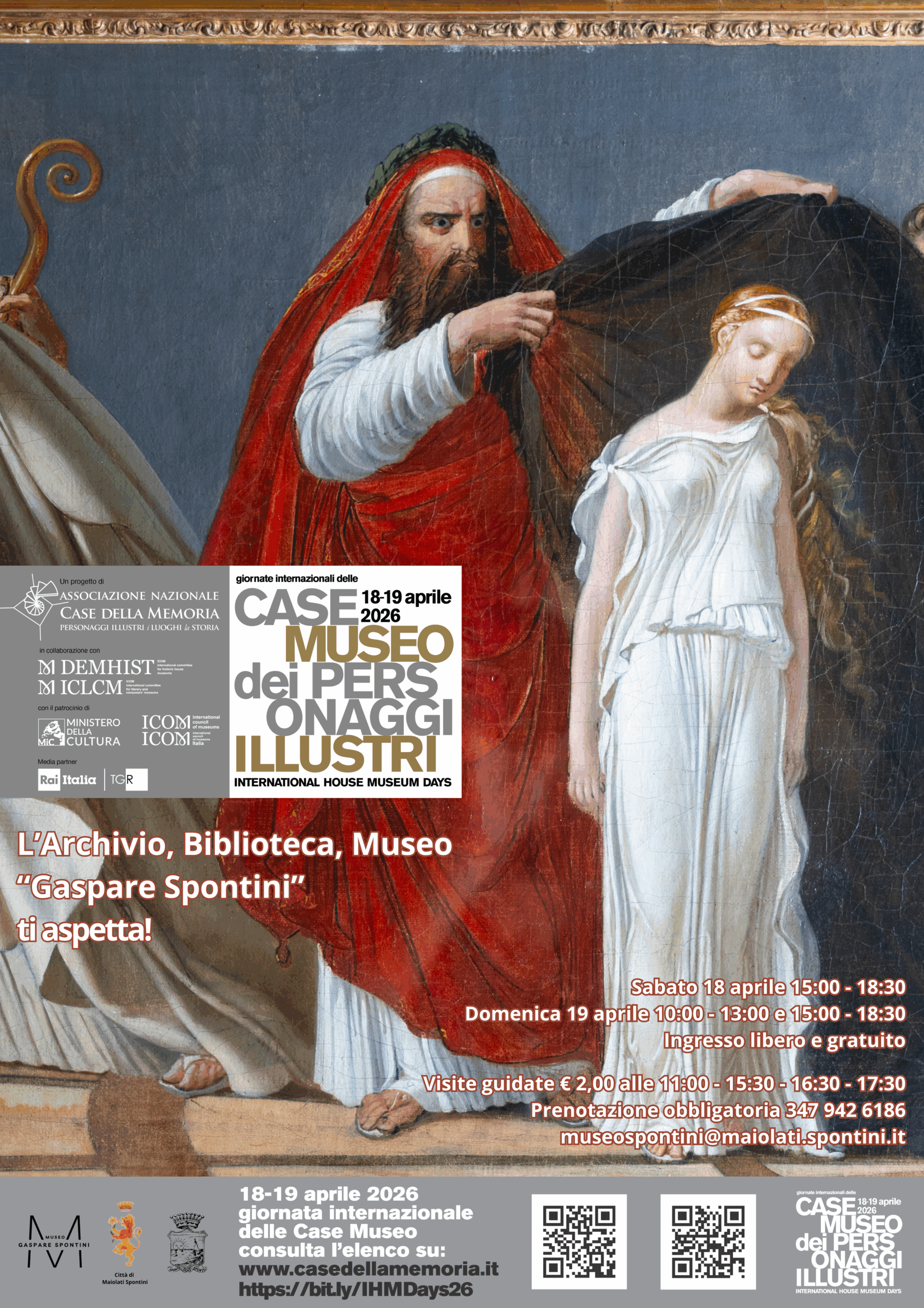 Giornate Internazionali delle Case Museo dei Personaggi Illustri